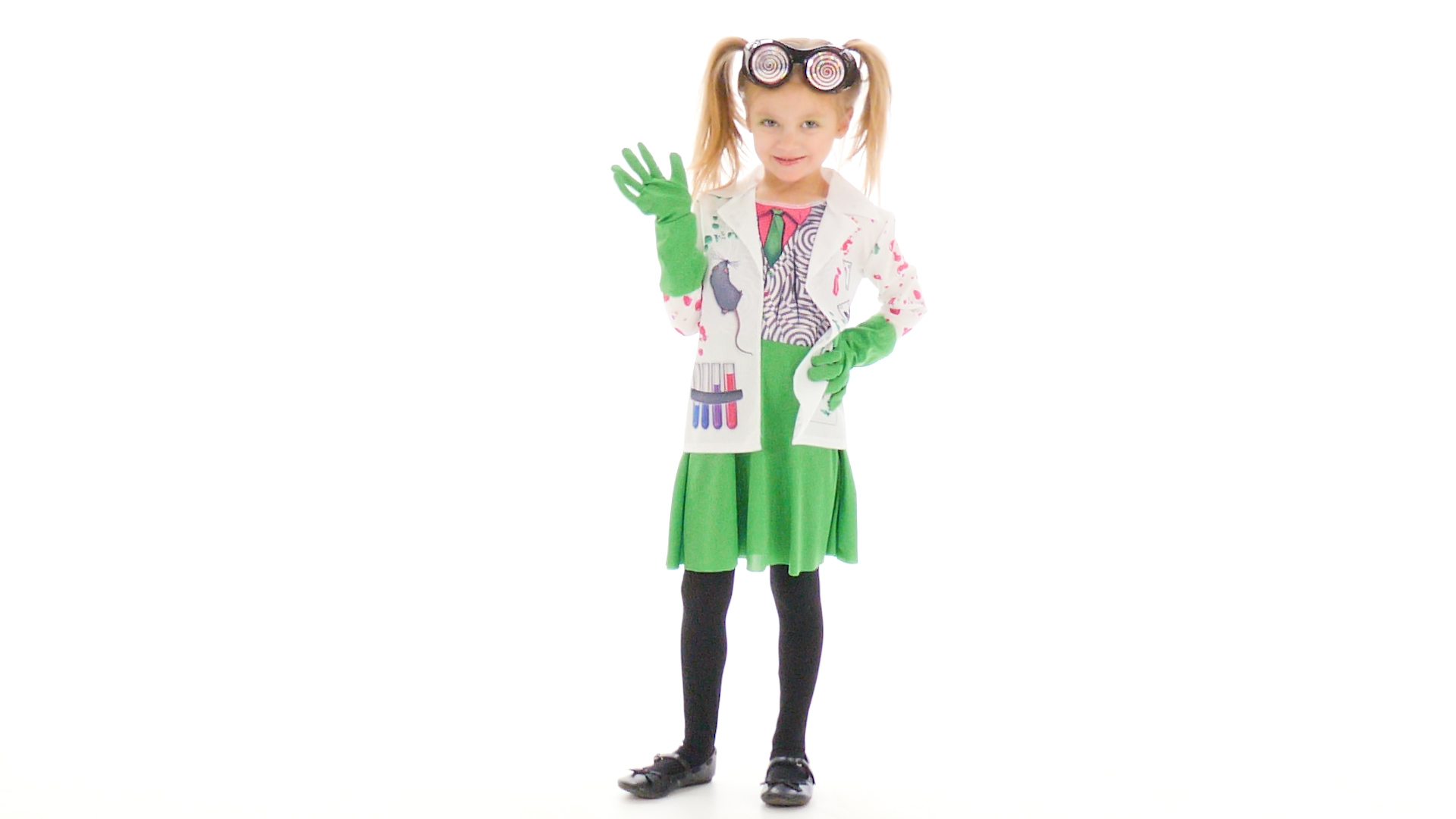 Bring the crazy from the lab to your next spot with this Mad Scientist Costume for Toddlers! Conduct any and all of your wild experiments with big bang!
